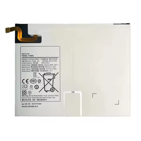 EB-BT515ABU 3.85V 23.10Wh 6000mAh OEM battery For Samsung Galaxy Tab A 10.1 2019 SM T510 T515
