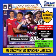 Kaset DVD GAME PS2 Winning Eleven 2022 Terbaru / New Transfer Januari 2022