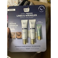 NIGHT CREAM SET 38mlx2 INCLUDED EYE CREAM TUBE 11ml - GENUINE ROC RETINOL