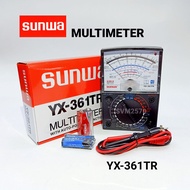 SUNWA รุ่น YX-361TR มัลติมิเตอร์ 361 มิเตอร์ มัลติมิเตอร์แบบเข็ม มัลติมิเตอร์แบบอนาล็อก มิเตอร์วัดไฟ