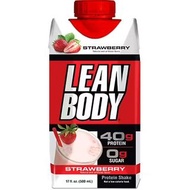 Lean Body RTD - Protein Shakes 500ml x 12pack (Strawberry)
