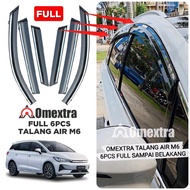 BYD M6 Gutter Full Set to Rear 6pcs Gutter M6 Omextra Shape Gutter BYD M6