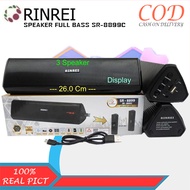 terbaru Speaker Bluetooth RINREI SR-8899c suara super mantap