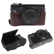 Suitable for Canon G5X2 Genuine Leather Base Protective Case Canon G5X Mark II Micro Single Camera B