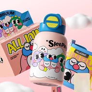 【免運】優僅萌趣兒童保溫杯上學專用女孩可愛吸管