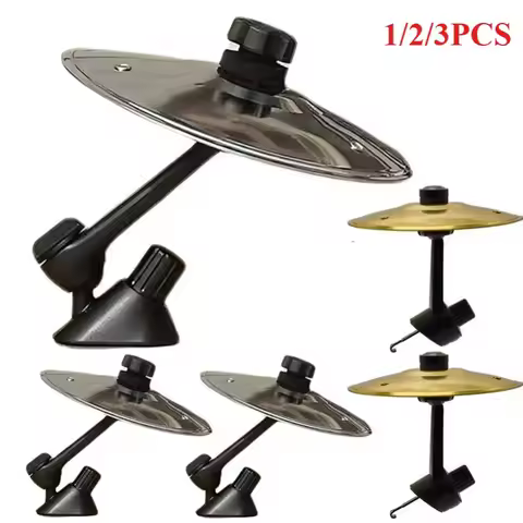 Car Rhythm Toys: 1/2/3-Pack Crash Cymbal Clip-On Crash Cymbals for Car Vents | Hand-Clapping Percuss