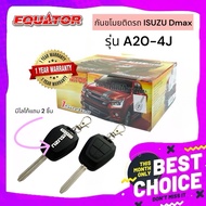 Equator Car Anti-Theft Remote Key For Isuzu Dmax Model A20-4J (Black) Products Have A Company 1 Year