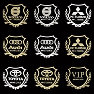 *READY STOCK*2Piece Gold Wheat Ears Silver Car Body Car Sticker Window Glass Decal For Mitsubishis A