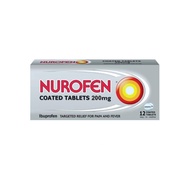 Nurofen Coated Tablets Relief for Pain and Fever 200mg