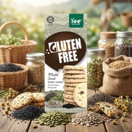 NHF Gluten Free Cookies Biscuit - Certified JAKIM HALAL Healthy Snacks Biskut Bebas Gluten
