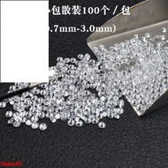 Spot discounts  white zircon bare stones inlaid with wax inlaid micro inlays, diamond-filled tips, l