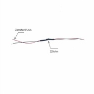 Scale 220 750 1000 1500ohm Resistor For Model  Led Wire Light Building Diorama Layout