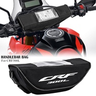 For Honda CRF450RL CRF450L CRF300L CRF250L CRF 250 300 450 L Motorcycle Waterproof And Dustproof Handlebar Storage Bag