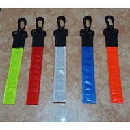 Reflective Backpack Tag Band Safety Strip Reflector Gear