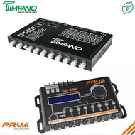 PRV DSP 2.8X Digital Signal Processor + TPT-EQ7 Band Graphic Equalizer