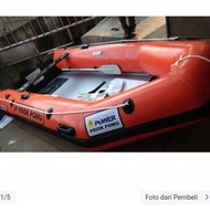 Perahu Karet PVC Rubber Boat // RESCUE KAPAL Kapasitas 8org