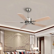 客厅吊扇北欧静音风扇卧室无灯吊扇餐厅吊扇灯具