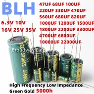 2-50PCS 6.3V 10V 16V 25V 35V High Frequency Low ESR Aluminum Capacitor 10000UF 22000UF in stock