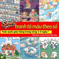 HCM-fast transfer1-3 days-Sawg-Vending machine doll-*coloring by number picture-digit painting-digit