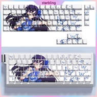 Star Ergonomic Keycaps Mechanical Keyboards PBT Keycaps for 61 67 68 Keyboards PC Gaming Accessories