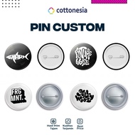 Custom Pin I Print Custom Pin 5.5cm 4.5cm Souvenir Brooch Pin – Your Own Logo Design