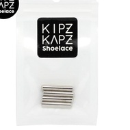 KIPZKAPZ Shoelace SILVER Metal Tips / Aglets / Tipping – Rope End