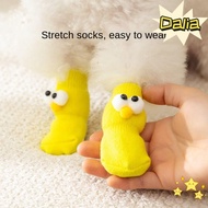 DALIA 4pcs Cats Anti-Slip Shoes, Pet Socks Puppy Shoes Dog Socks, Funny  Protector Cover Cute Big Ey