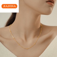 rantai leher emas bangkok cop 916 bead necklace for women gift