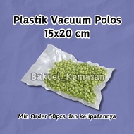 15x20 Plain Vacuum Bag Packaging / 15x20cm Food Packaging Vacuum Bag Sealer Unit Can Also Wholesale