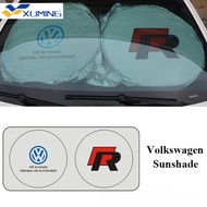 XM-Volkswagen Sun Shade Windshield Sunshade UV Protect Car Cover VW Golf 6 MK6 Golf 7 MK7 Tiguan Jetta