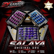 SALAYA GR5 Engine Casing Screw Purple Original Y15ZR Y16ZR LC135 V8 EX150 CNC Bolt Set
