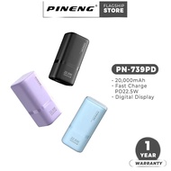 Pineng PN-739PD 20000mAh Power Bank Fast Charging Powerbank Super Mini Power Bank Original Pineng