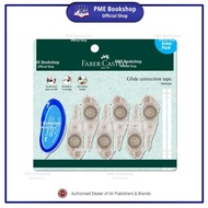 【PME Bookshop】 Faber-Castell Glide Correction Tape (Refillable) - Barang Keperluan Sekolah | School