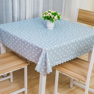8. Disposable Tablecloth Tablecloth Coffee Table Mat Square Cloth Rectangular Fresh Lattice Table Ma