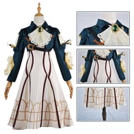 Fresh Wetrose Violet Evergarden Violet Cosplay Costume Kostum Dress