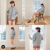 J12 Sunday Preppy Jacket (Oversized Chinese Collar)