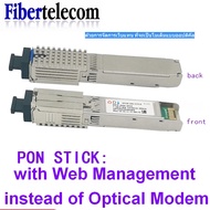 PON STICK EPON GPON XPON SFP ONU Stick With MAC SC Connector DDM pon module 1490/1330nm 1.25Gbps 802