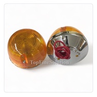 Honda C70 C86 C65 C50 Honda Front Signal Plastic @ Alloy (Pair) - 33450-046751XW