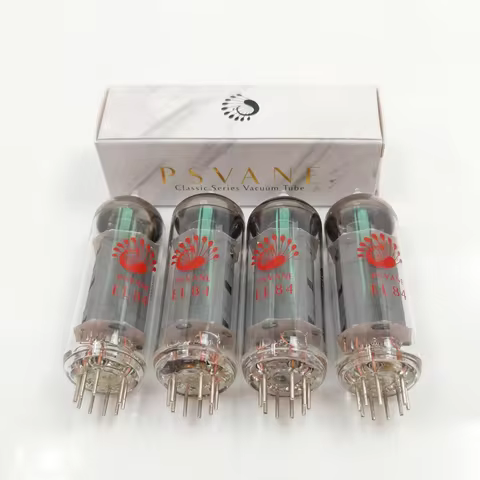 PSVANE EL84 Vacuum Tube Replace 6P14 6N14N 6BQ5 HIFI Audio Valve Tube for Guitar Amplifier DIY