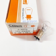 STANLEY Bulb 4879 12V 23/8W MADE IN JAPAN Or 1016 Tail Lamp Dimmer (1box=10lamp)