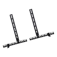 good123 Heavy Duty Metal Sound Bar TV Mount Supports 22lbs Music Systems for Most VESA Compatible Fl