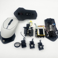 Alien AW610M Mouse Accessories Original Disassembly Case Receiver Battery Roller Encoder DPI Assembl