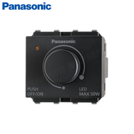 WEGN57912B INITIO PANASONIC สวิตซ์หรี่ไฟแอลอีดี 50 วัตต์ 220 โวลต์ LED-Dimmer Switch 50W 220V∼