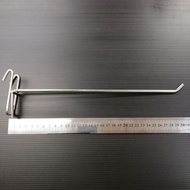 Accessories Stainless Steel Net Rack Bar Hook Chrome 10pcs 12inch