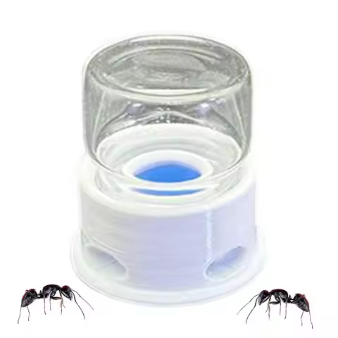 Ant Feeder Crickets Water Station Anti-Drowning Transparent Drinking Feeder for Ant Bee Crickets Hom