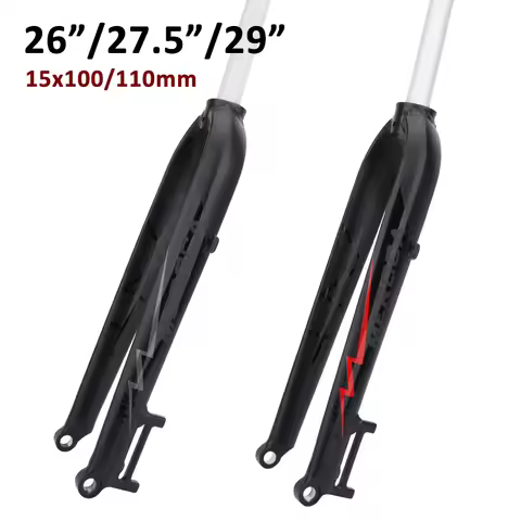 Mountain Bike Rigid Fork 26"/27.5"/29" BOOST Aluminum Alloy MTB Bicycle Front Fork 15x100/110mm