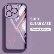 YBD Color Transparent Phone Case for OPPO A5 Pro Realme C67 C53 C33 C35 C55 C63 C61 N55 Realme Narzo