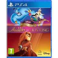 （中古二手）PS4遊戲 迪士尼經典遊戲 阿拉丁和獅子王 合集 Disney Classic Games Aladdin and the Lion King 歐版英文版