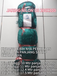 JARING NILON JARING IKAN 210/3 200X100 TATE