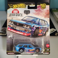 Hot Wheels Mad Mike Mazda RX-3 Wagon/Remorque blue Ronin Run 2